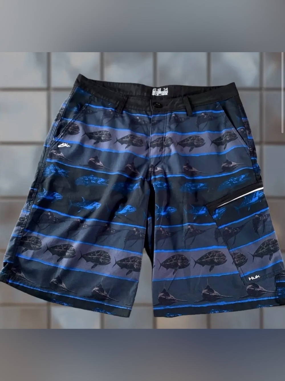 HUK Performance Board Shorts -Sz 38